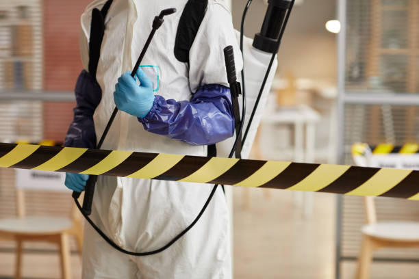 Professional Biohazard Cleanup technician working in Monroe, OH